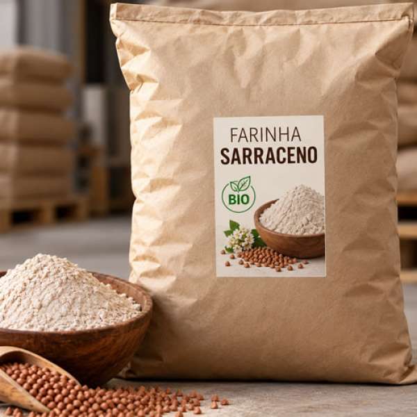 Farinha Trigo Sarraceno Branca, 25kg