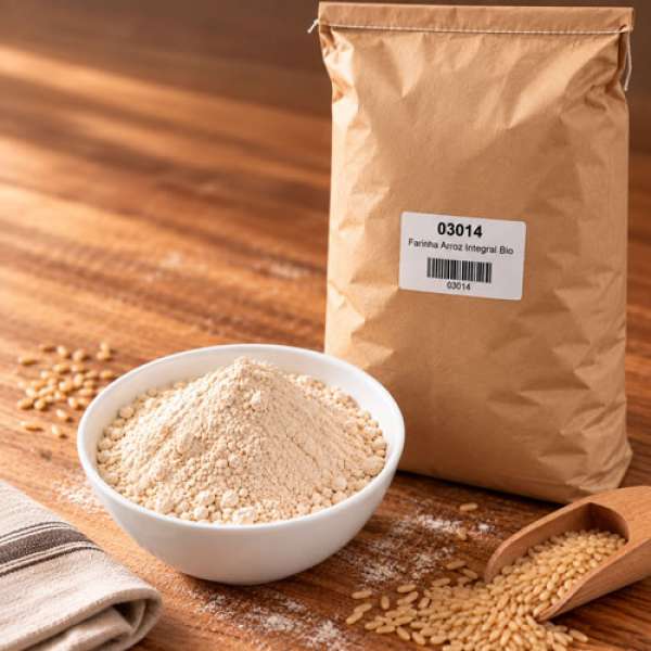 Farinha Arroz Integral, 25 kg