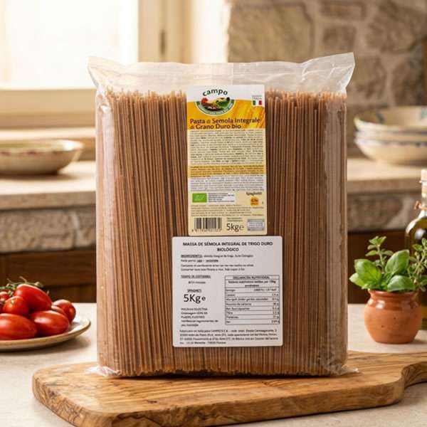 Esparguete Trigo Integral, 5 kg