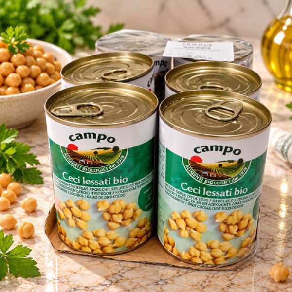 Grão de Bico lata 400g 6 uni