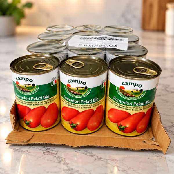Tomate Pelado lata 400 g 12 uni