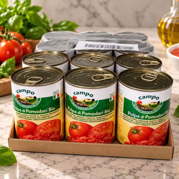 Polpa de Tomate lata 400g 12 uni
