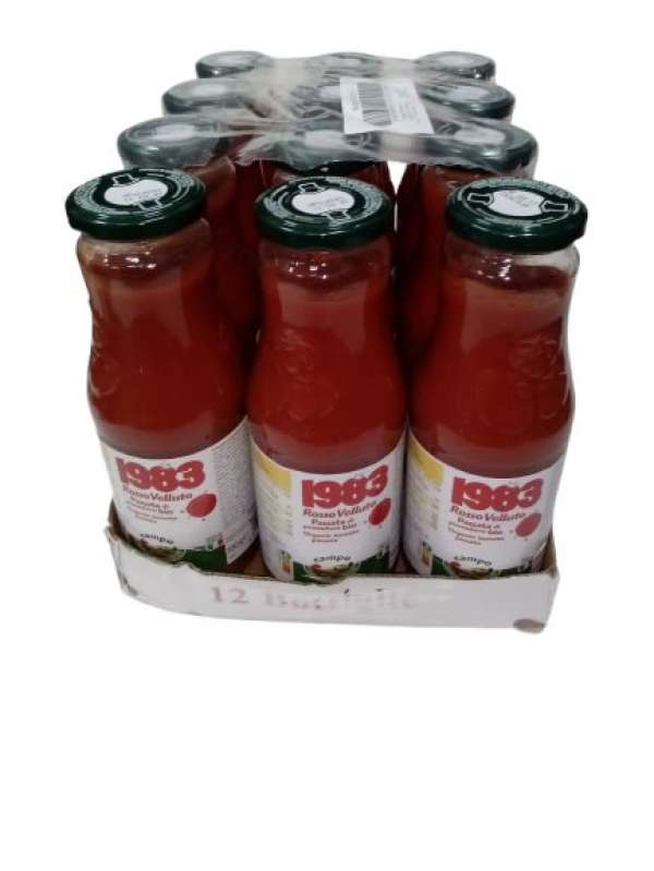 Passata de Tomate Rosso Velluto 700g 12 Uni