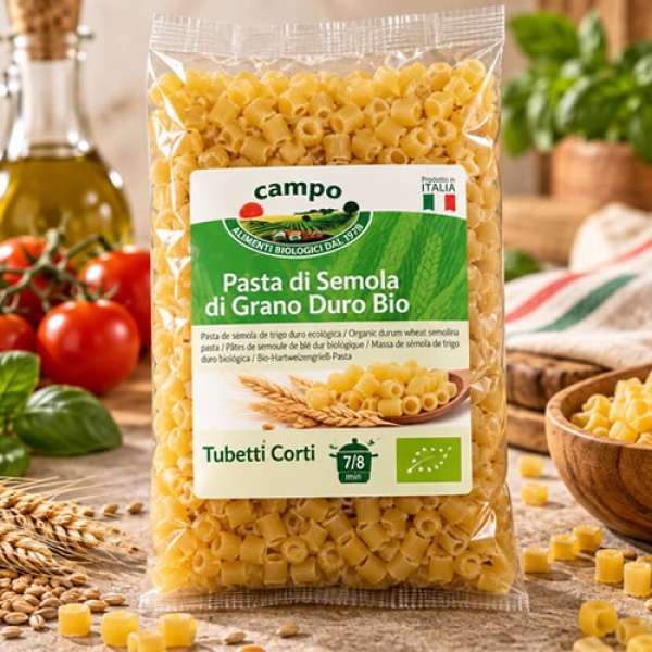 Massa Tubetti Corti, 500 gr