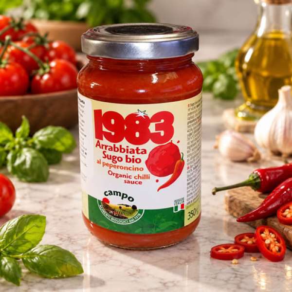 Molho Tomate Arrabbiata, 350 gr